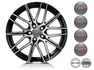 Toyota TRD Pegatinas Bombadas Tuning Vector Flujo Radiante